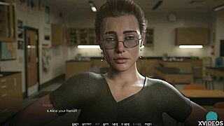 Asian Babe with Big Ass and Tits Plays Cute Role in Horny Slut Temptation Scene