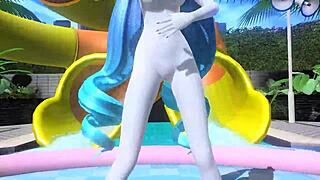 Hatsune Miku dear cocoa dancing nude