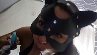 Whoa Lunaferrari catches her stepson sucking a popsicle then he fills my mouth with his warm cum for free