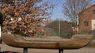 Chrissy Fox Outdoor Pissing Scene