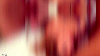 Tru kait takes on double vaginal pounding in a wild threesome with a messy facial finish