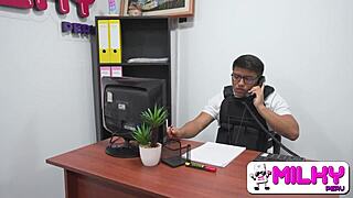 Hey, check out this gorgeous Brazilian chick with a massive ass screwing those sleazy cops to skip jail time! 🍑👮‍♂️