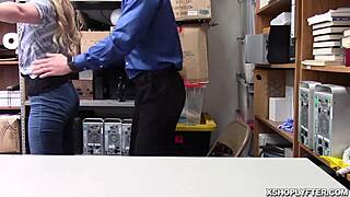 Feeling Intense Desire as LP Officer Gives Ravishing Fuck to Adira Allure's Hot Teen Pussy in Office