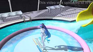 Hatsune Miku dear cocoa dancing nude