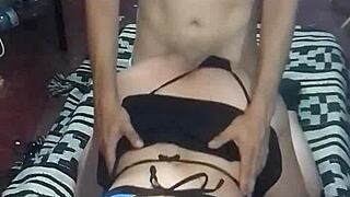 Why Does Sexy Police Woman Fuck Stranger In Thong Panties After Wild Party?