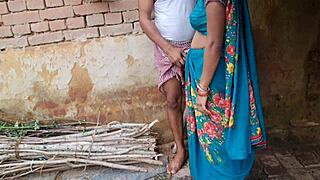 desi bhabhi gets lonely and decides to play with her stunning big boobs in a steamy session