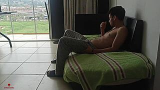 My Stepsister Asks Me To Clean Her As Excuse To Fuck Her Hard In Colombian Homemade With Skinny Latina Teen