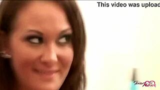 Pervy studs Evan Stone dominate cute girl with big tits blowjob and deepthroat. They deliver squirting orgasm in wet pussy licking group sex.