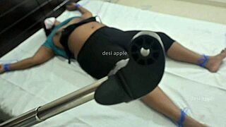 Indian girl dives into intense BDSM sessions with bold restraints and dominant plays