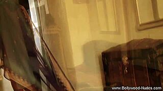 What makes this Indian girlfriend decide to striptease and try full nudity with erotic dancing?