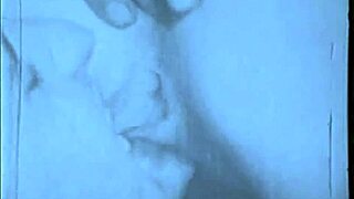 The retro film captured intimate encounters from the shadowy 1960s era with hairy beaver and blowjob scenes