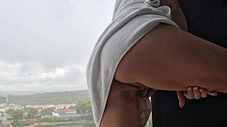 Imagine slipping into a steamy shower only to finger yourself to a wild orgasm by the window