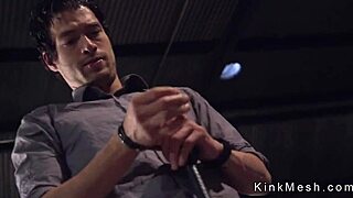 How Does This Whipped Blonde Handle Intense Anal Fucking While Bound And Choked In Bondage?