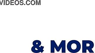 Teasing collared teen sub