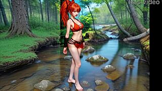 gorgeous little redhead blossom meets prof u evil twin