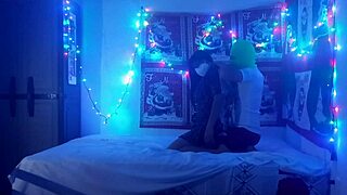 The night is cold so let's fuck my dirty bitch stepmother in dorm missionary style rough domination