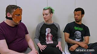 this naughty kitten feels so awkward in the asshole asylum for that intense treatment