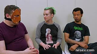 this naughty kitten feels so awkward in the asshole asylum for that intense treatment