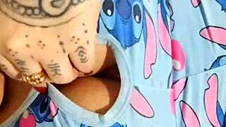 Angel Lima Shows Off Bikini Tan Lines