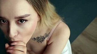 Doggy with my tattooed blonde gf is hardcore amazing 🔥