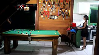 uhh i lost the pool game my woman and the friend too