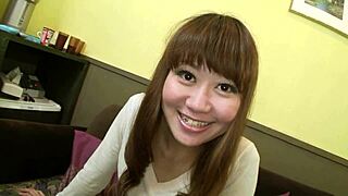 Horny Japanese Getting Pussy Creampie