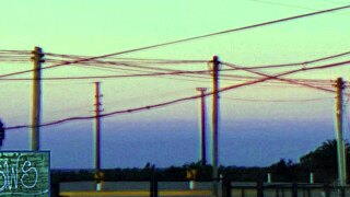 stripper performs with music and clothes ripped