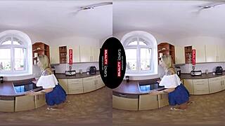 I boldly promise to fix your pussy with intense blonde blowjob and doggy style