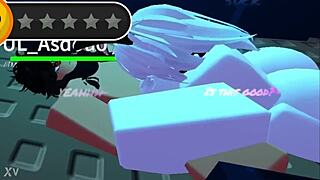 Roblox slut returns for big ass and tits sex action