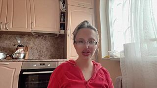 2 with fetish glasses huge kinky long nails