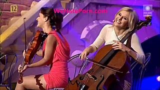 Violinists Show Upskirt Oops as They Perform Live?