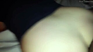 in an interracial encounter, milf bends over for doggystyle pounding from big black cock in high definition