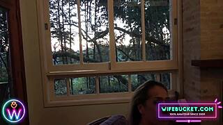 homemade encounter from wifebucket - touching my latina wifes large feature at sunset