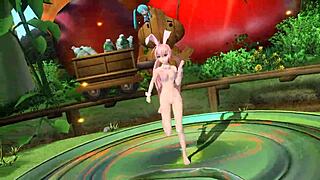 Megurine Luka Popipo Nude Bunny