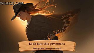 Look how this guy moans with his boyfriend in that erotic solo orgasm.