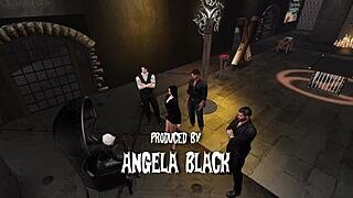 Suggestive Slut With Tattoo Gets Wet Pussy In BDSM Story Of O