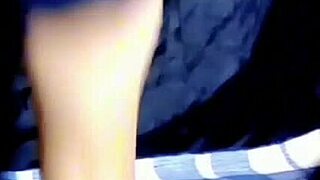 Amateur Mexican teen gets creampie through wall hole in hot public squirting fetish action outdoors