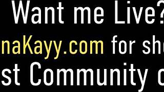 i watch curvy nympho nina kayy bounce on big black cock for interracial cumshot