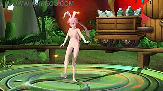 Megurine Luka Popipo Nude Bunny