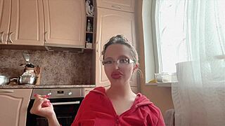 2 with fetish glasses huge kinky long nails