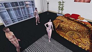 Suggestive Slut With Tattoo Gets Wet Pussy In BDSM Story Of O