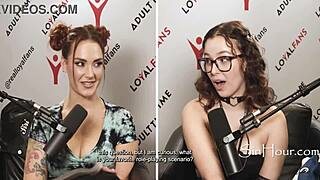 Oh man, those award-winning sluts are spilling the cum, I mean tea... with Lexi Luna, Cory Chase, Leana Lovings, and Siri Dahl.