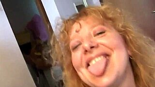 this excited old italian lady is playing with cock and toys in her hole getting all worked up 😈.