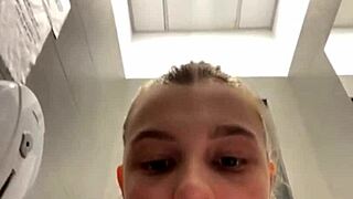 Squirting in the Changing Room