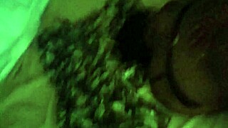 Intense chocolate thot shakes her juicy ass wildly