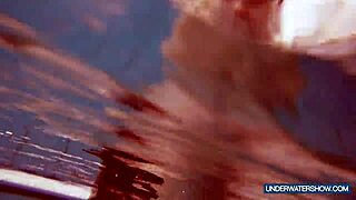 why is martina the hot croatian continuing her bikini show in pool?