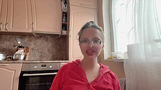 2 with fetish glasses huge kinky long nails