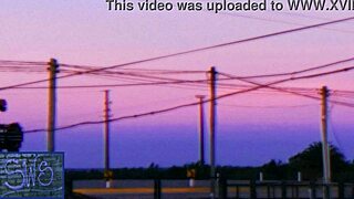 stripper performs with music and clothes ripped