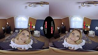 I boldly promise to fix your pussy with intense blonde blowjob and doggy style