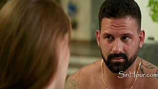 Mature petite redhead sata jones does anal assfucking hardcore riding on sofa with milf fucking action